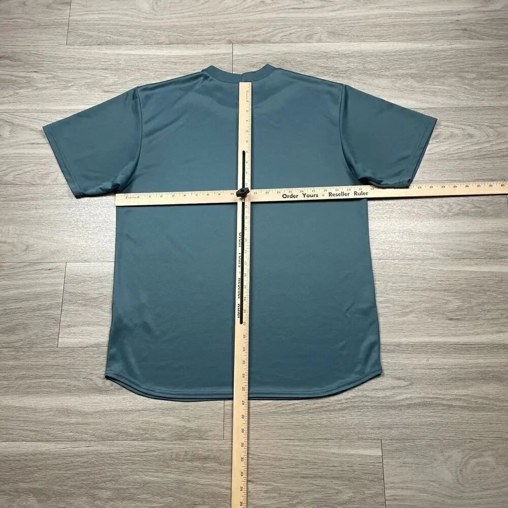 Nike Shirt Mens Large Blue ACG Outdoor Hiking Baselayer Short Sleeve